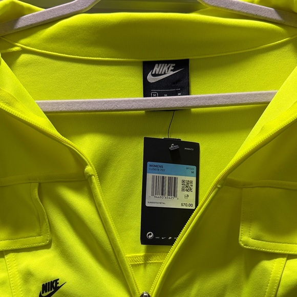 Nike Jackets & Blazers - Nike Women's Vibrant Yellow Bomber Jacket
